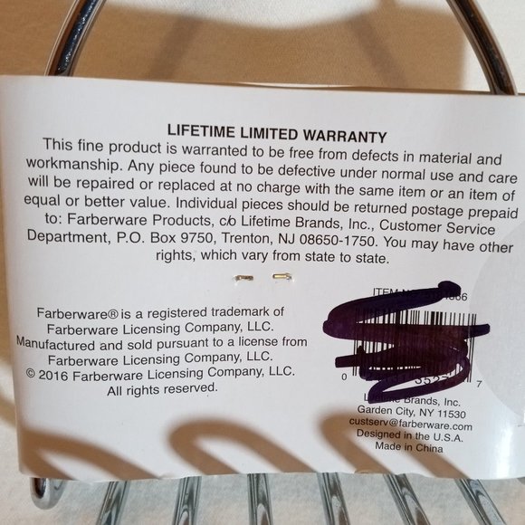 New Farberware Holiday Potatoe Masher - Picture 3 of 5